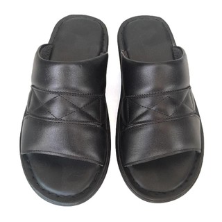 Dép da nam da bò, dép nam da bò thật cao cấp hkt shop dn102