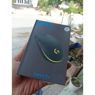 Chuột game có dây logitech g102 rbg - bh 12 tháng