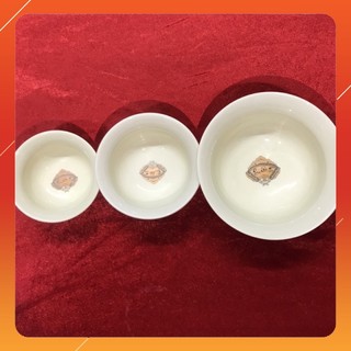 Bát cơm thờ PHÚC LỘC THỌ màu vàng ánh kim