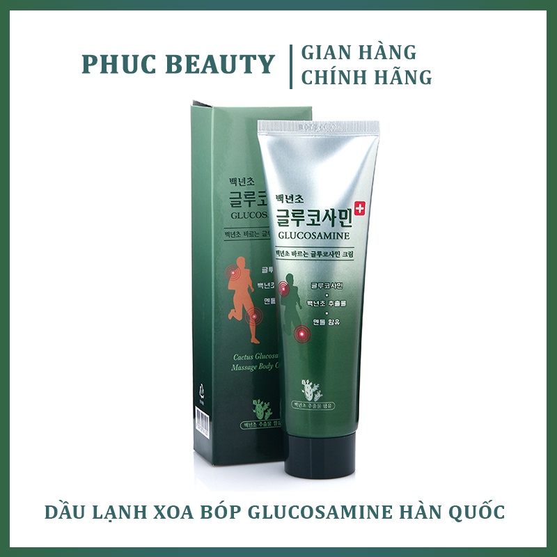 Dầu Lạnh Xoa Bóp Khớp Glucosamine Hàn Quốc 150ml - Giúp Giảm Các Cơ Đau Nhức Nhanh Chóng