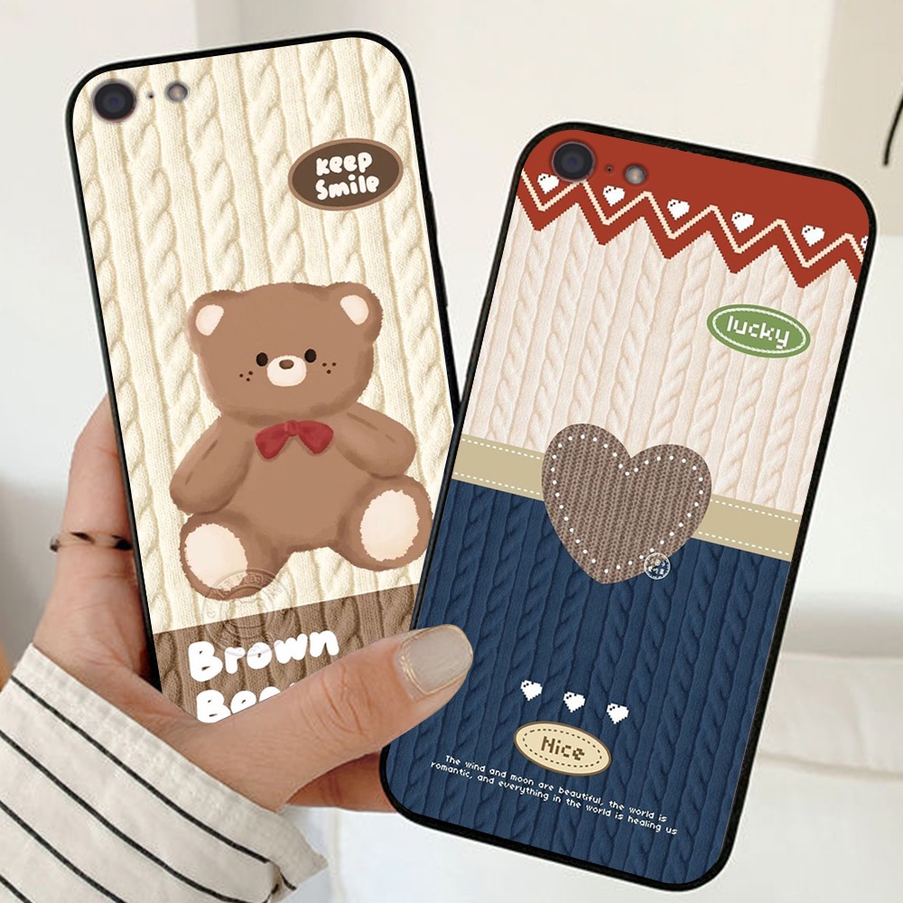 Ốp lưng oppo oppo a71 / oppo a83 / a39 / neo 7 in hình gấu bear ấm áp