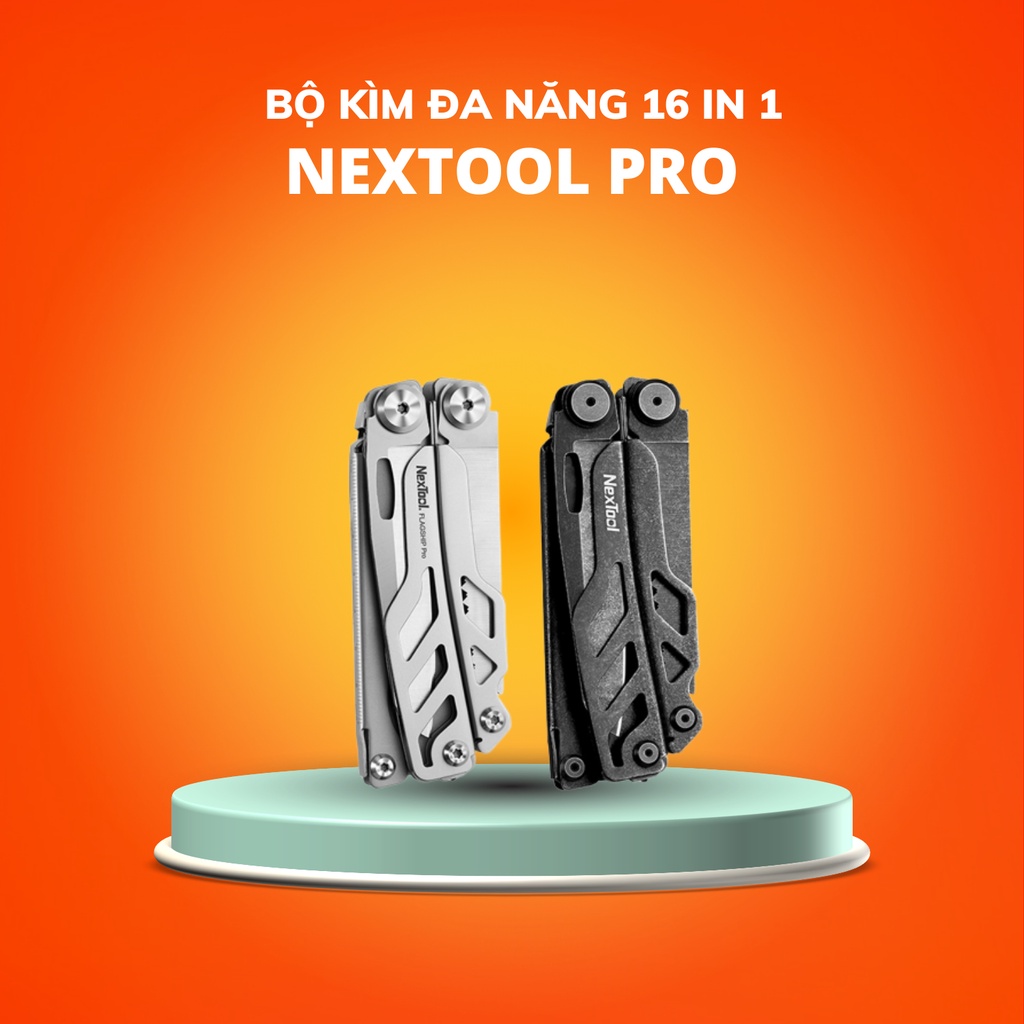 Bộ kềm đa năng 16 trong 1 Nextool Pro Flagship pro NE0105