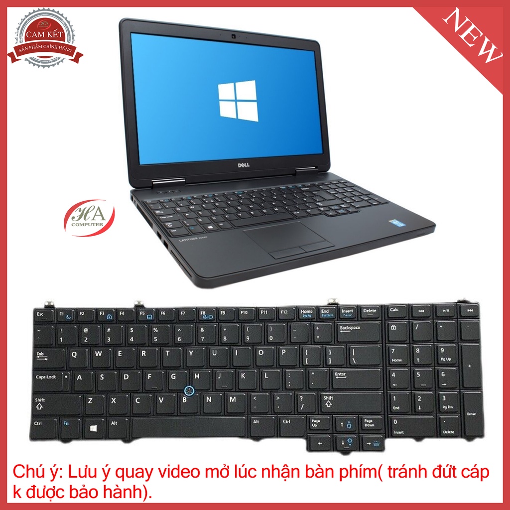Bàn Phím Dell Latitude E5540