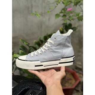 Giày Convers Chuck 70Plus Grey - CV1970s High Xám [ Fullbox Cao Cấp ]