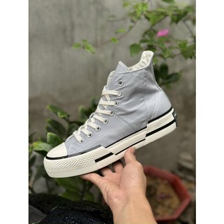Giày Convers Chuck 70Plus Grey - CV1970s High Xám [ Fullbox Cao Cấp ]