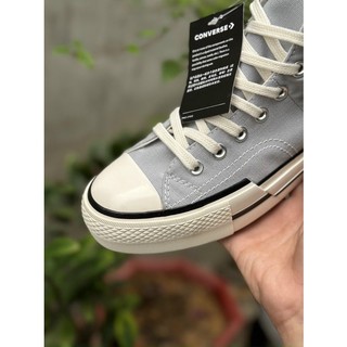 Giày Convers Chuck 70Plus Grey - CV1970s High Xám [ Fullbox Cao Cấp ]
