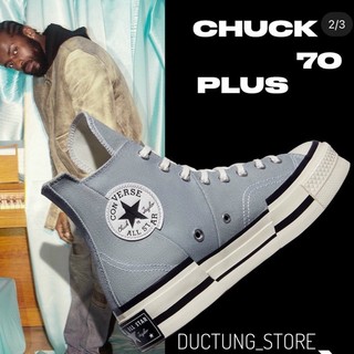 Giày convers chuck 70plus grey - cv1970s high xám