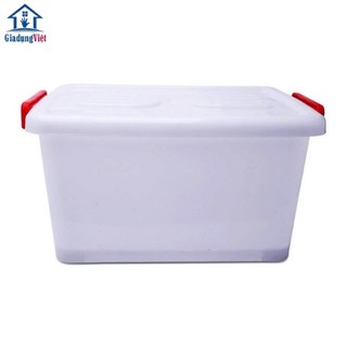 Thùng nhựa đa năng có bánh xe đẩy size 30l/60l/80l/90l/120l/140l