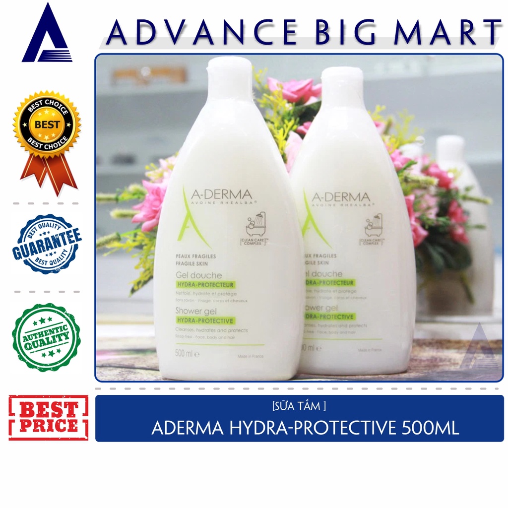 [NỘI ĐỊA PHÁP] Sữa tắm Aderma Hydra-Protective 500ml