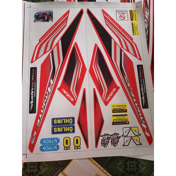 Tem rời hayate 125 208