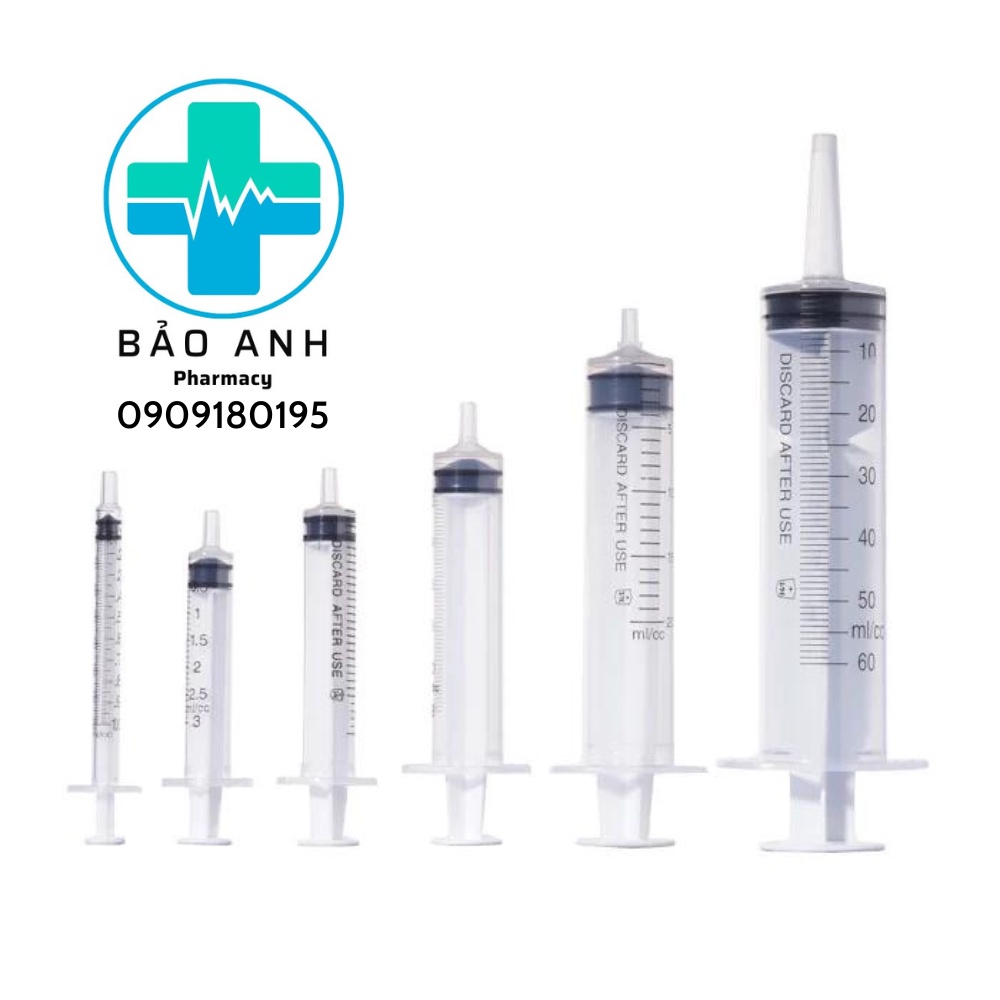 Bơm tiêm 1ml,3ml,5ml,10ml,20ml,50ml Vinahankook