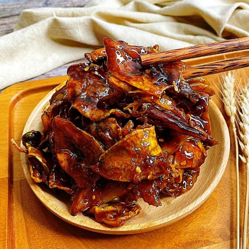 (250gr) Mực Rim Me Chua Mặn Ngọt Cực Ngon Shop Mẹ Cốm