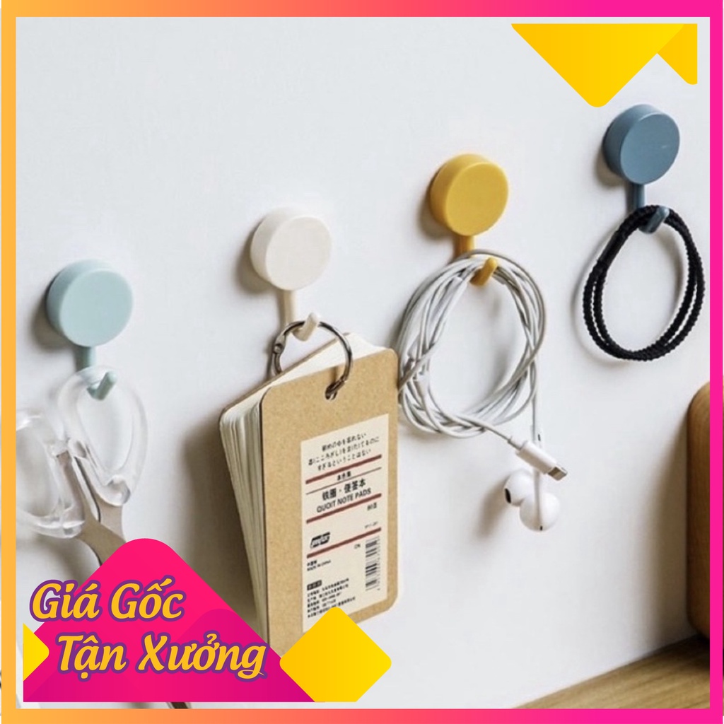 Móc dán tường đủ màu đa năng