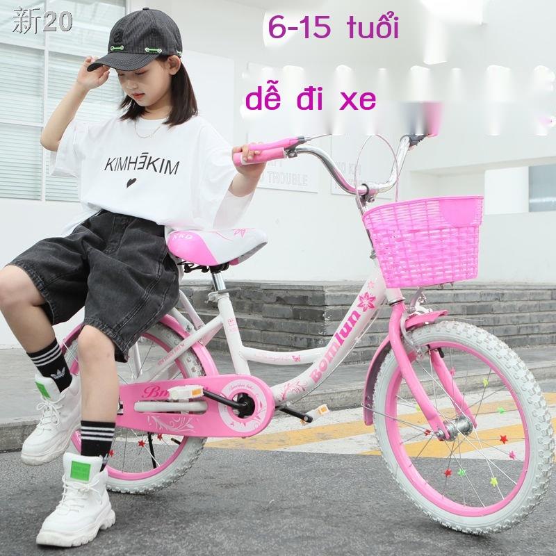 【giá rẻ】Xe đạp trẻ em bé gái 8-9-10-12-13-15 tuổi học sinh tiểu và trung cơ sở lớn