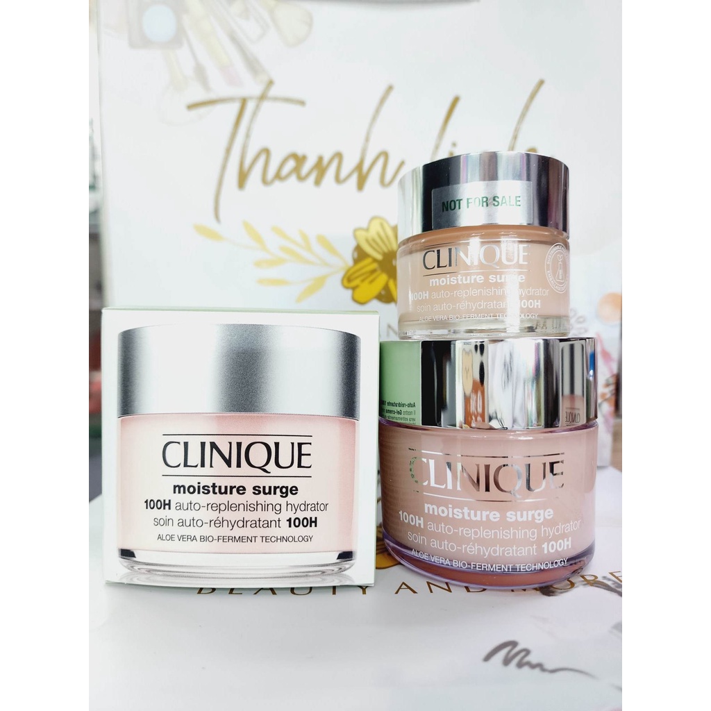 Kem Dưỡng 100H Clinique Moisture Surge 100 Hour Auto-Replenishing Hydrator bản mới nhất 50ml và 125ml