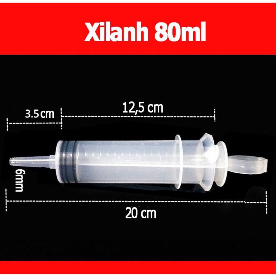 Xilanh 80ml, ống tiêm chiết nước hoa 80ml - XL80