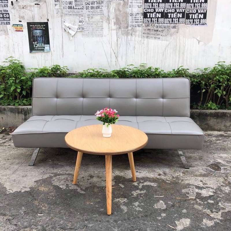 Bàn trà sofa tròn ngồi bệt mini 40x40x26 phong cách vintage dùng làm bàn decor phòng ngủ siêu xinh | BigBuy360 - bigbuy360.vn