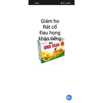 Kẹo ong vàng gói lẻ 10viên