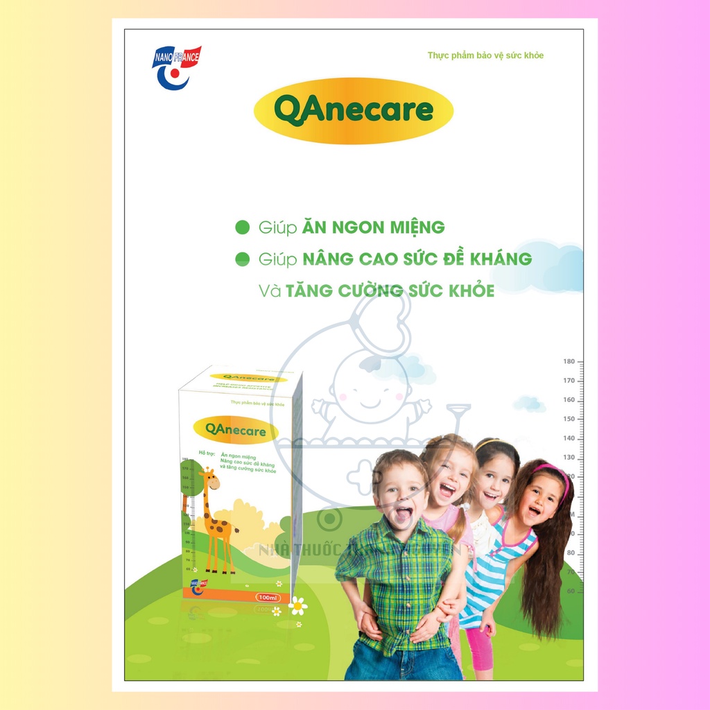 QANECARE giúp bé ăn ngon và tăng đề kháng