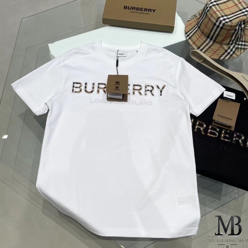 Áo thun CAO CẤP BBR thêu logo MB shop, form rộng unisex MB020
