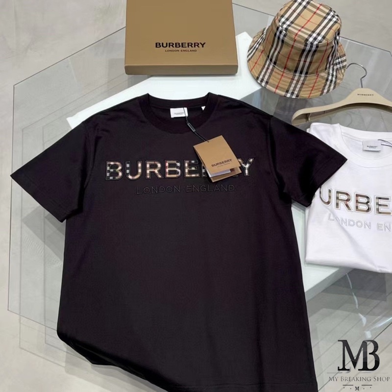 Áo thun CAO CẤP BBR thêu logo MB shop, form rộng unisex MB020