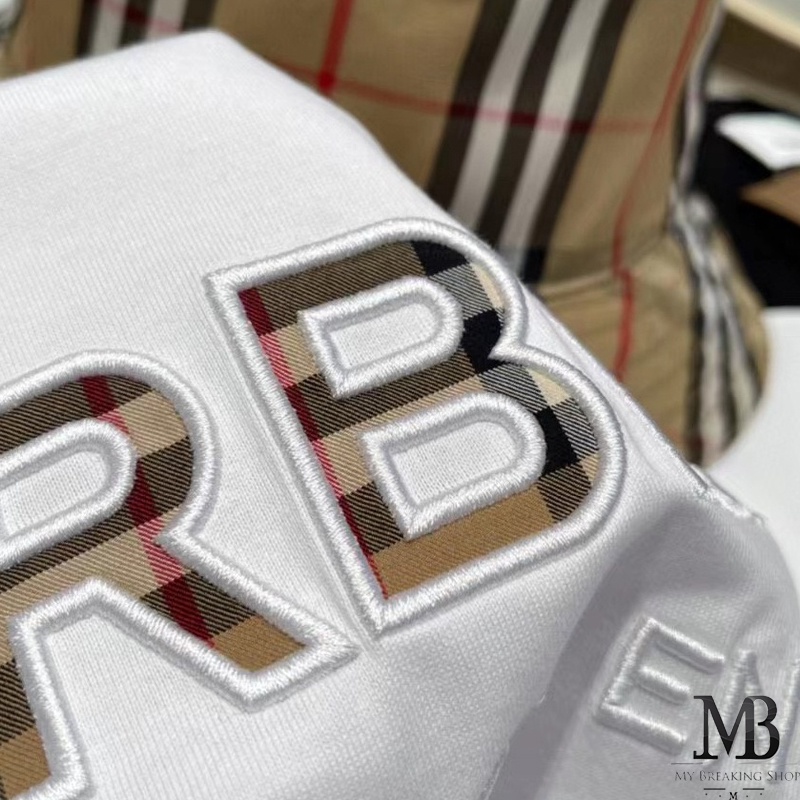 Áo thun CAO CẤP BBR thêu logo MB shop, form rộng unisex MB020