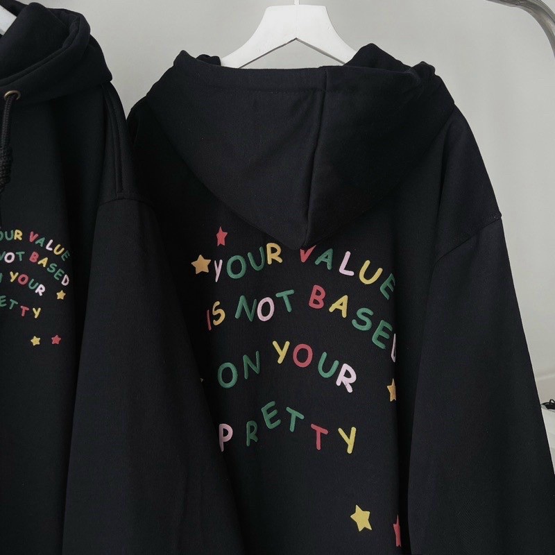 ÁO HOODIE - ÁO KHOÁC NỈ NGOẠI Dây full zip  HOOIDE MỚI in CHỮ 7 MÀU Hopy_Store