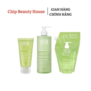 [Mẫu mới] Sữa Rửa Mặt SVR Gel Moussant Cho Da Dầu Mụn