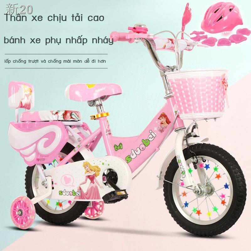 【giá rẻ】Gói quà xe đạp trẻ em 12 inch 14 16 18 20 3 tuổi 5 6 nam nữ đẩy