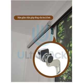 [MỚI] Dùng cho cửa trượt, cửa lùa - Bộ xi-lanh khí nén đóng cửa tự động, lực kéo lên đến 80kg