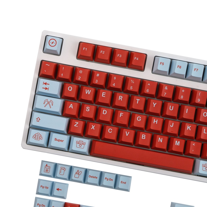 Bộ 143 Phím PBT Cho Bàn Phím Cơ In Hình Cá Tính
