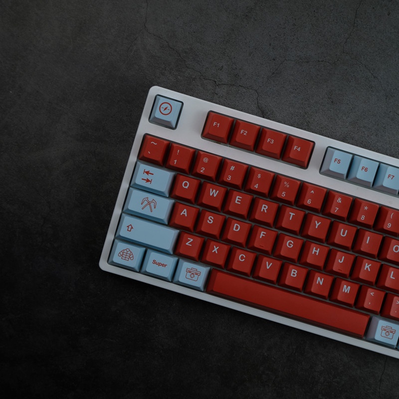 Bộ 143 Phím PBT Cho Bàn Phím Cơ In Hình Cá Tính