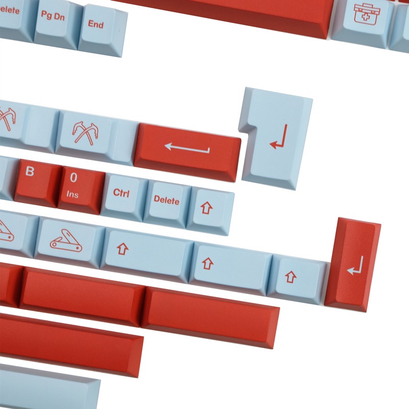 Bộ 143 Phím PBT Cho Bàn Phím Cơ In Hình Cá Tính
