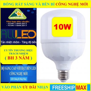 Bóng đèn led trụ 10w loại xịn kín nước siêu sáng tiết kiệm điện