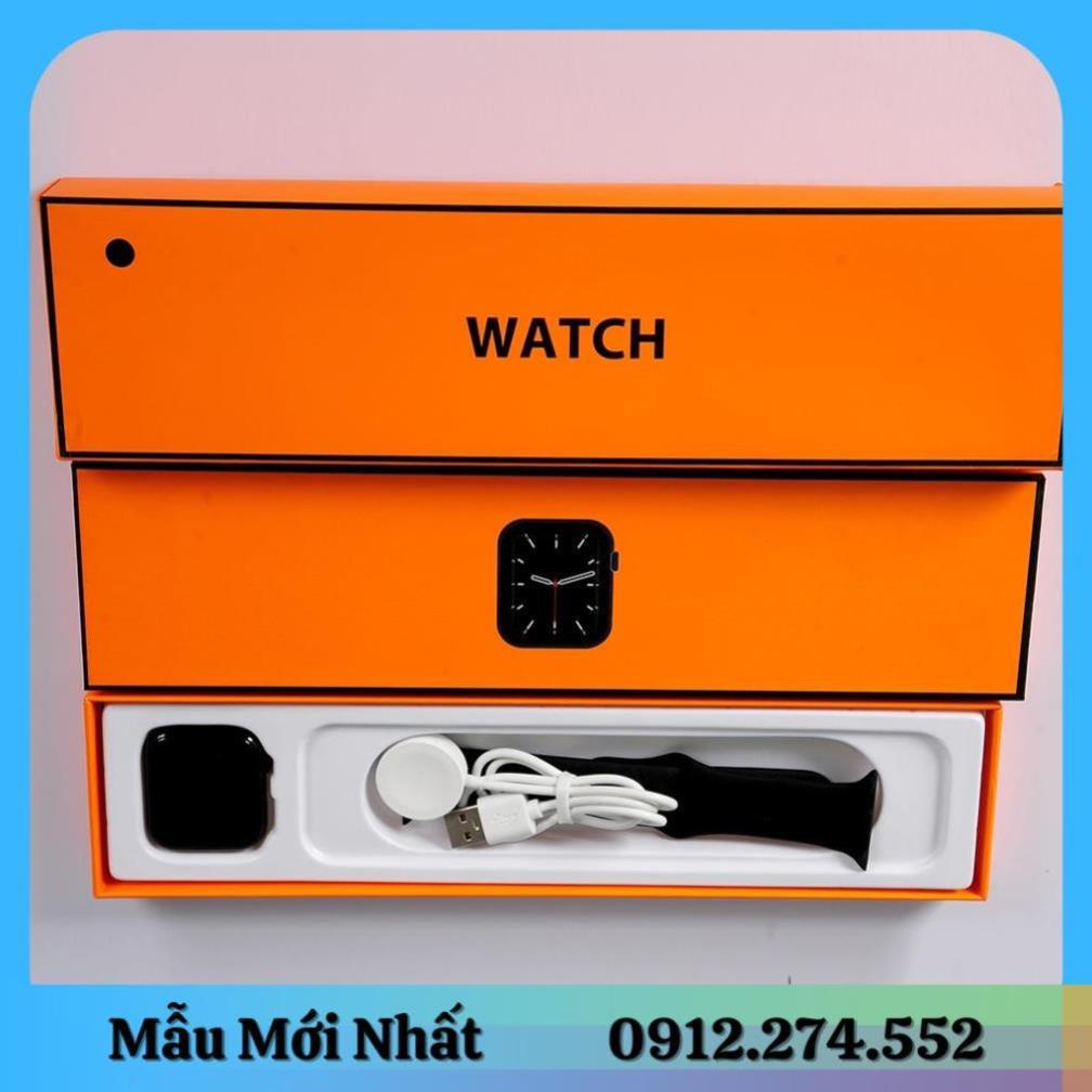 A W watch sr8 logo táo smart watch đồng hồ thông minh nghe gọi nhận thông báo công nghê