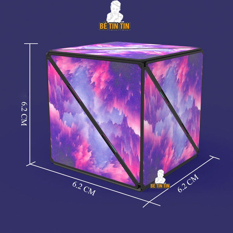 Khối Rubik Biến 72 Hình Galaxy Có Nam Châm Magnetic Magic Cube Rubic Xếp Hình Hình Học 3D
