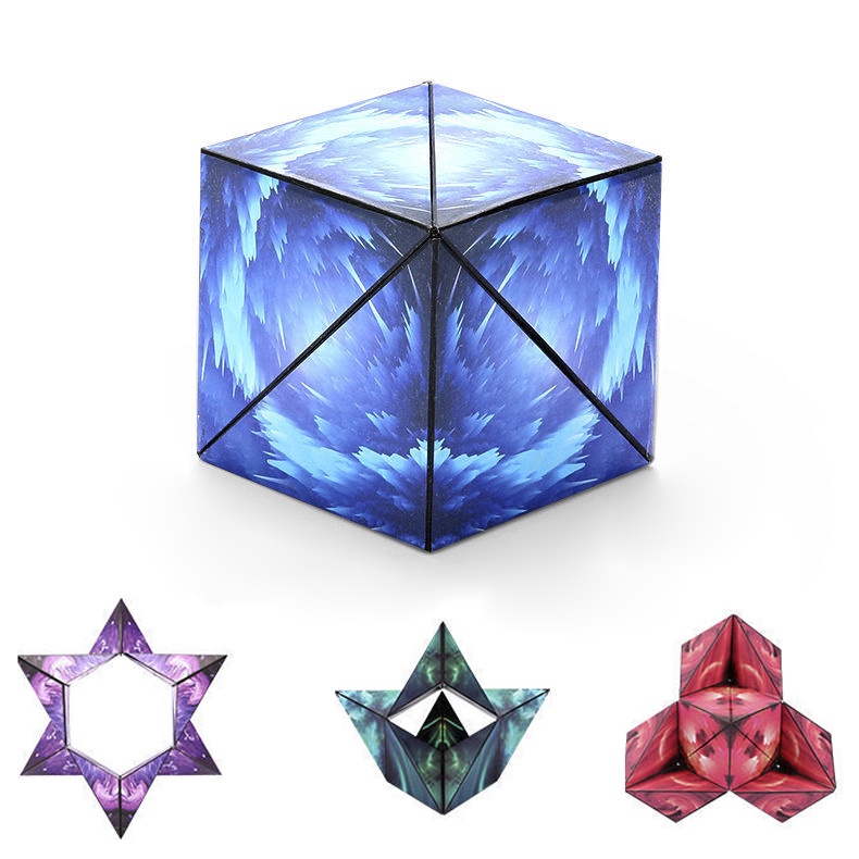 Khối Rubik Biến 72 Hình Galaxy Có Nam Châm Magnetic Magic Cube Rubic Xếp Hình Hình Học 3D
