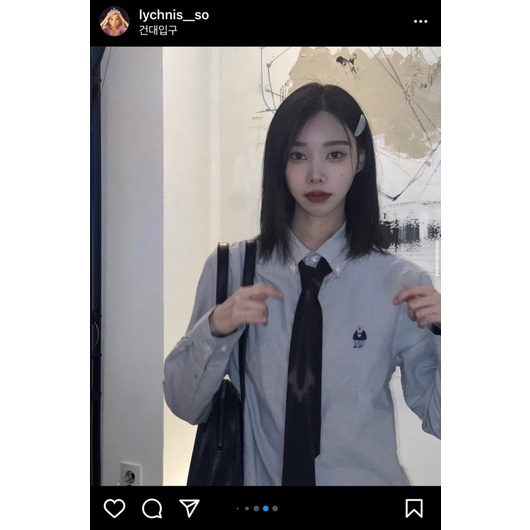 Auth Sơ mi Oversize nam nữ WHYAC4711U / Whoau