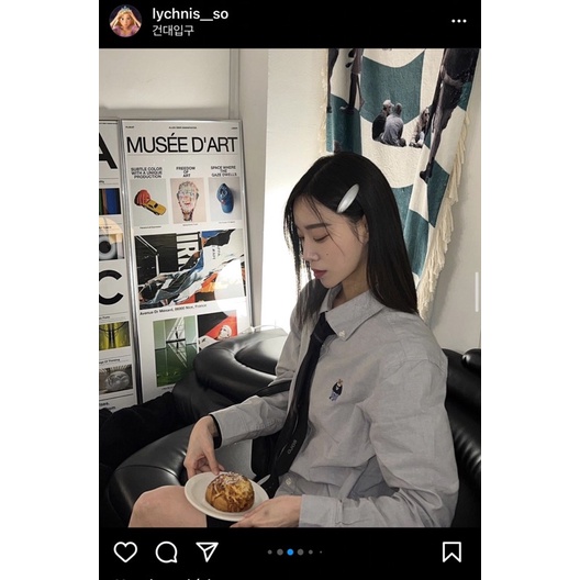 Auth Sơ mi Oversize nam nữ WHYAC4711U / Whoau