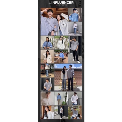 Auth Sơ mi Oversize nam nữ WHYAC4711U / Whoau