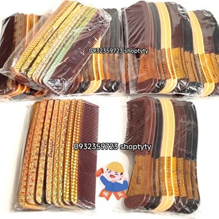 1 Bịch 10 Cây Lược Chải Tóc Có Cán Và Không Cán Tùy Ý Lựa Chọn