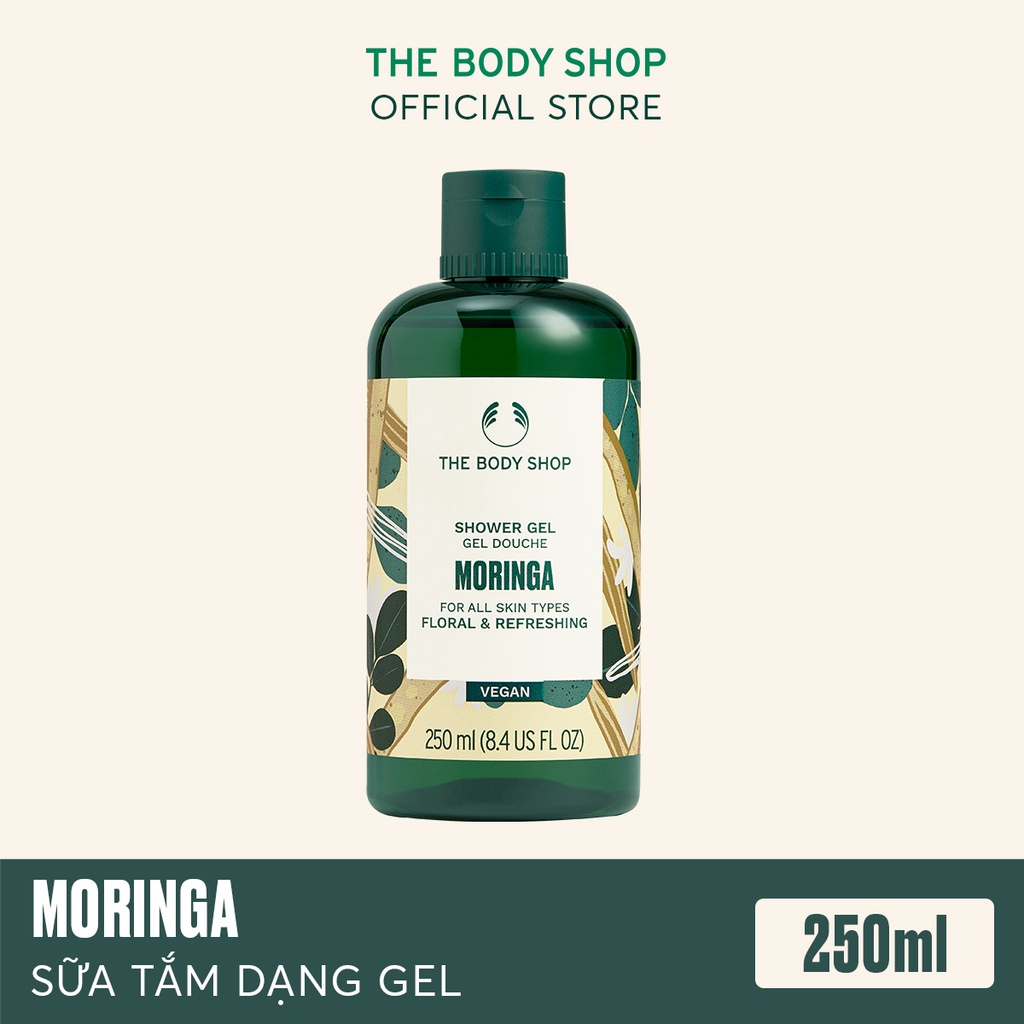 Sữa tắm dạng gel The Body Shop Moringa Shower Gel 250ml