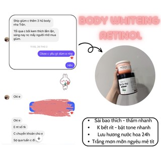 [ COMBO SIÊU TRẮNG DA ]  𝐁𝐞𝐬𝐭 𝐬𝐞𝐥𝐥𝐞𝐫  𝑩𝒐𝒅𝒚 𝒘𝒉𝒊𝒕𝒆𝒊𝒏𝒈 𝒓𝒆𝒕𝒊𝒏𝒐𝒍 + 𝑻𝑩𝑪 𝑩𝒐̛ 𝑪𝒂𝒇𝒆 Đ𝒖̛𝒐̛̀𝒏𝒈 Đ𝒆𝒏   ♥NàngBeauty♥