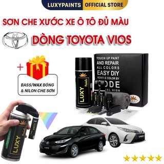  Sơn Xoá Vết Xước Xe Ô Tô Toyota Vios LUXYPAINTS Màu Chuẩn Code Hãng Sơn Xe Bị Xước Không Lo Tróc 