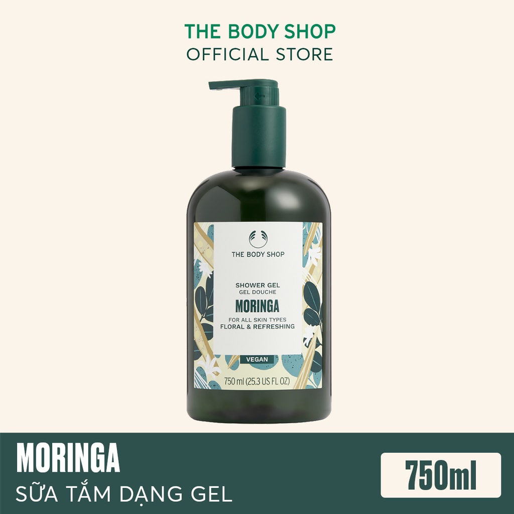 Sữa tắm dạng gel The Body Shop shower gel Moringa 750ml