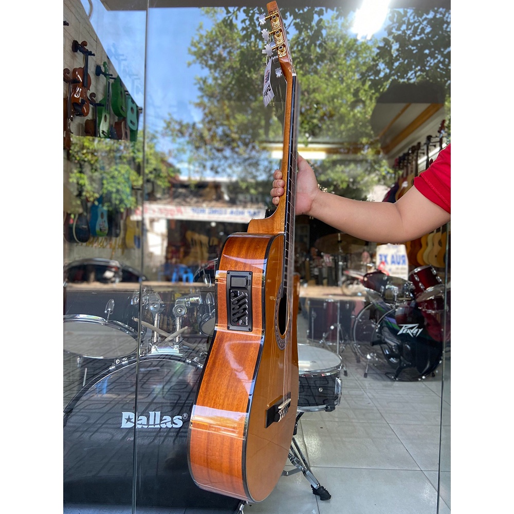 Đàn Guitar Classic Dallas Natural EQ Dành Cho Người Mới Bắt Đầu