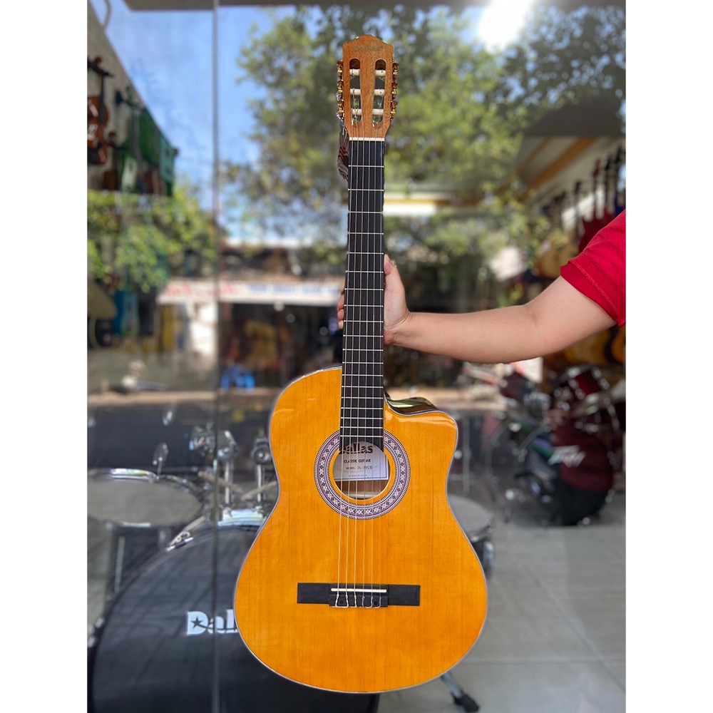 Đàn Guitar Classic Dallas Natural EQ Dành Cho Người Mới Bắt Đầu