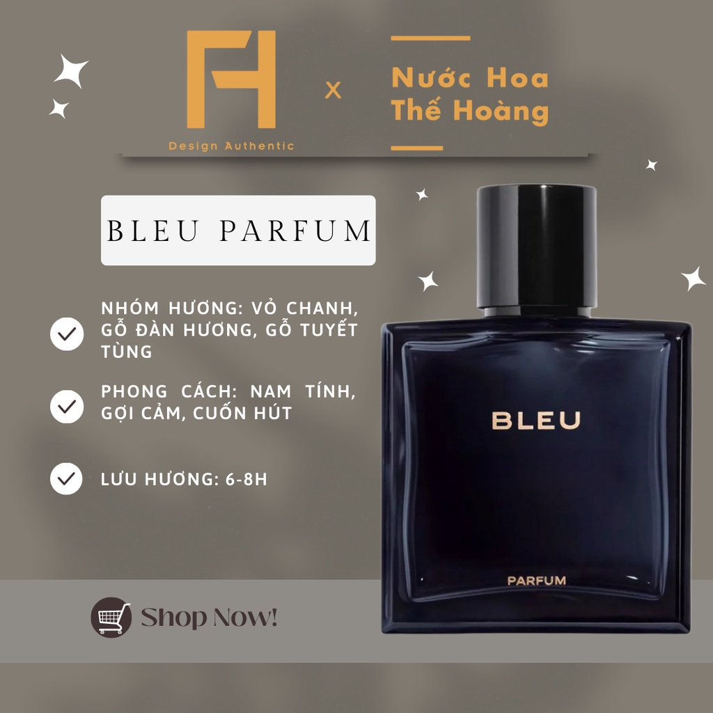 Nước hoa nam Bleu De Parfum chiết 10ml, 20ml - Nước Hoa Thế Hoàng