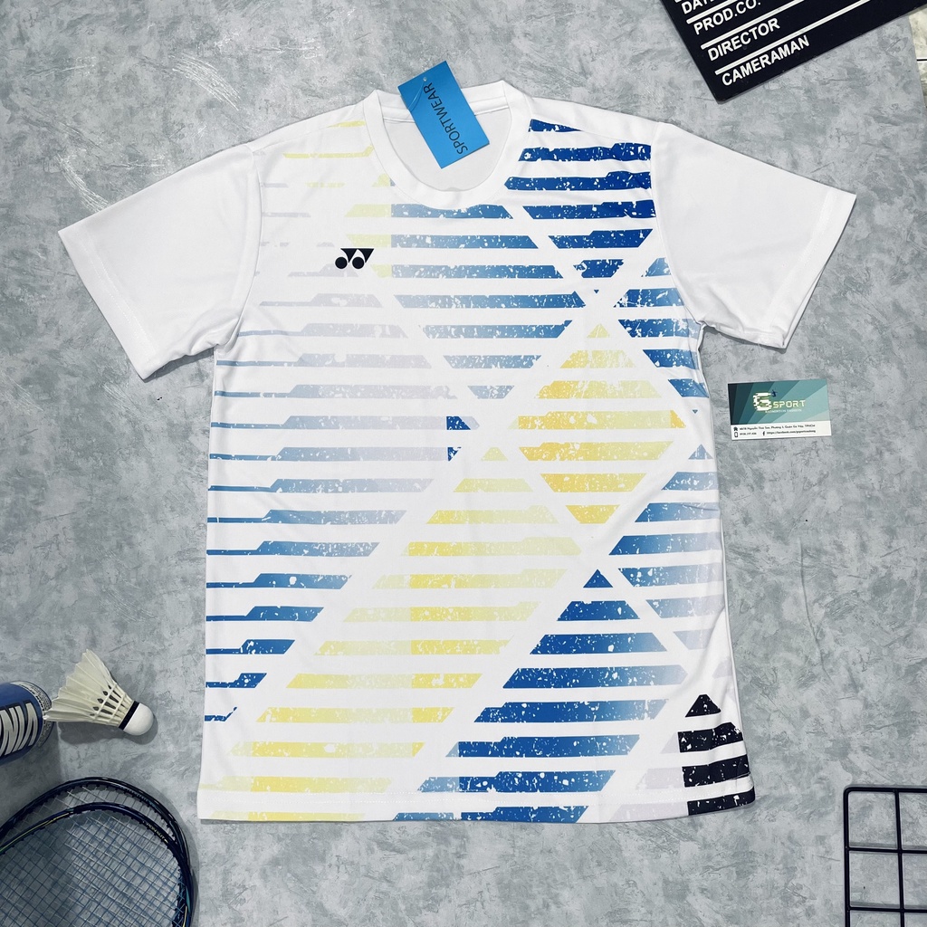 ÁO YONEX CẦU LÔNG TRẮNG MỚI - FULL SIZE NAM NỮ
