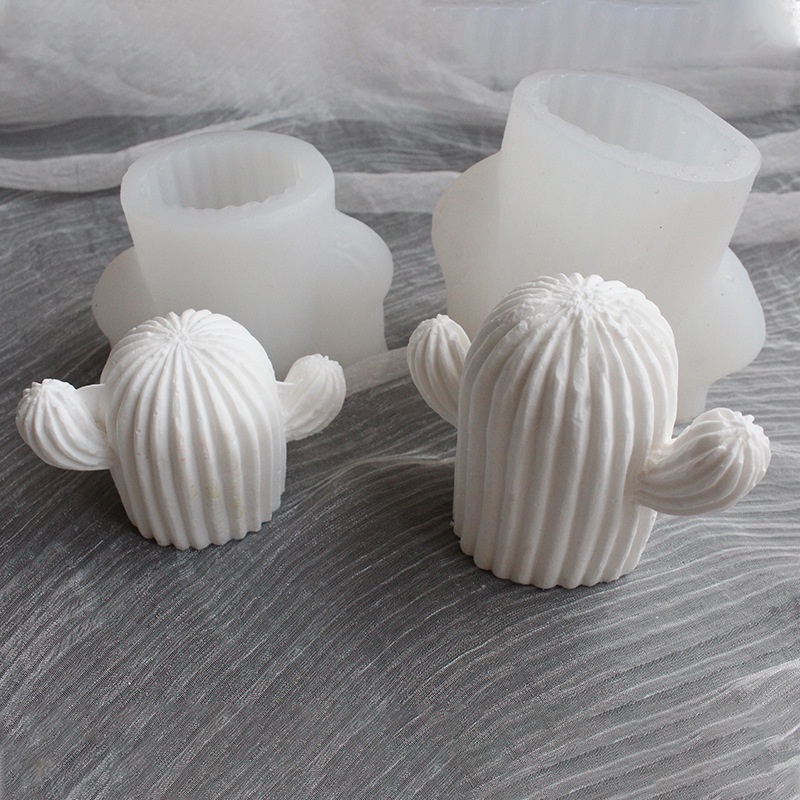 Khuôn cây xương rồng 3D